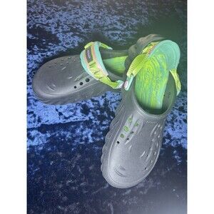 Crocs Echo Spring Break Clogs Mens Size 10 Women Size 12 Black - Multicolored